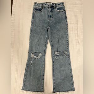 NWOT Carly Jean Los Angeles Kate Slim Distressed Jeans